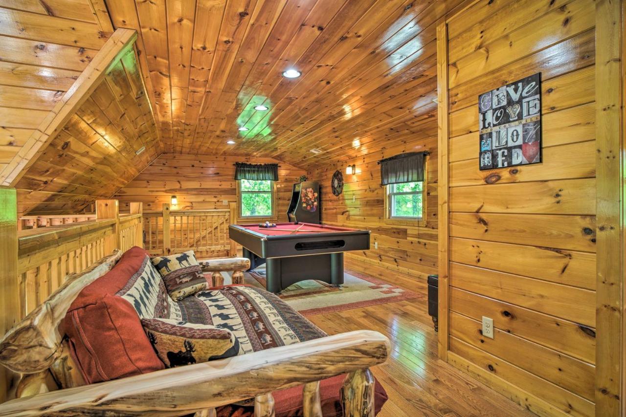 Pigeon Forge Cabin Sauna, Saltwater Pool And Views! Sevierville Exterior foto