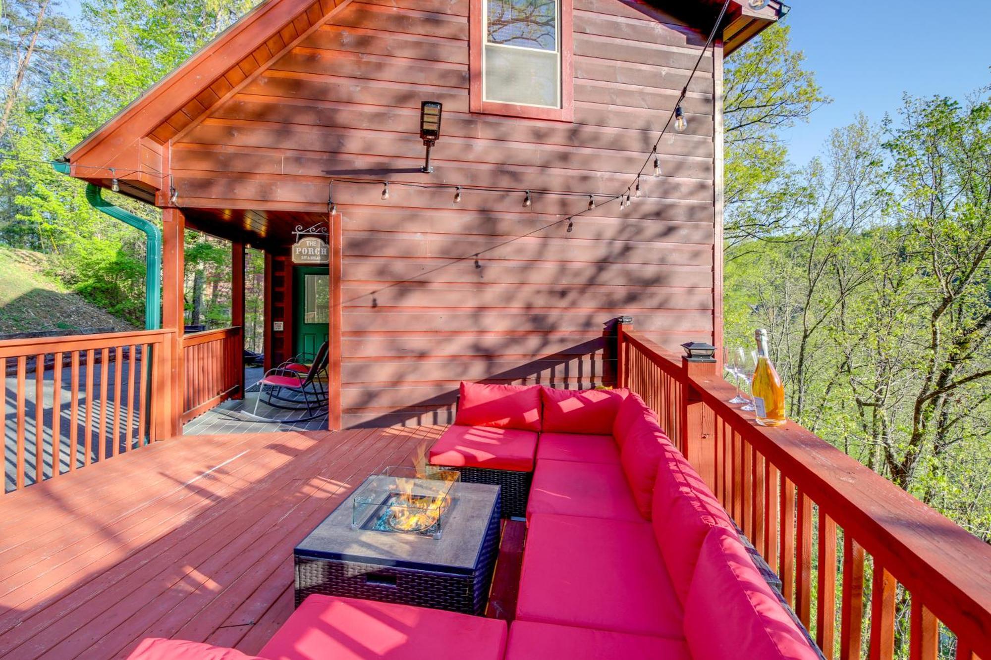Pigeon Forge Cabin Sauna, Saltwater Pool And Views! Sevierville Exterior foto